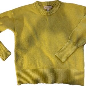 Philosophy Bright Yellow/green Crew Neck Sweater
